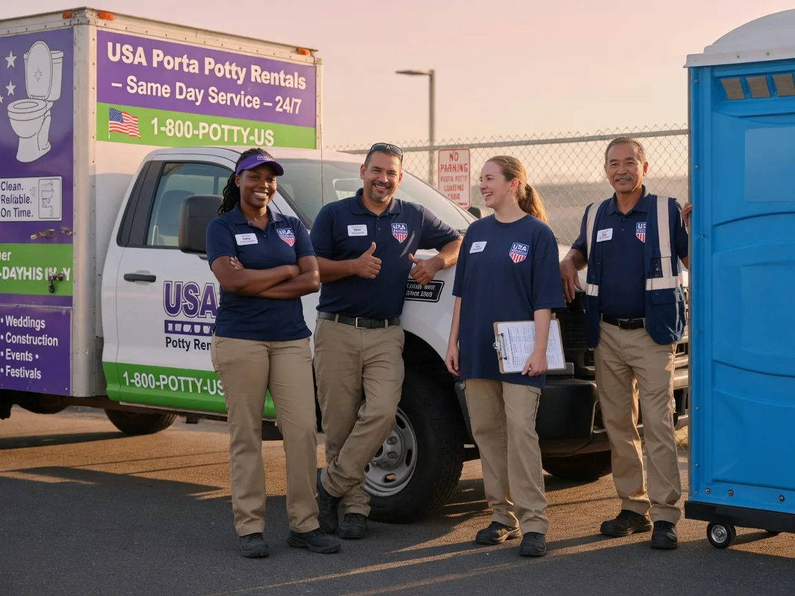 Porta Potty Rental company in Gravette, AR